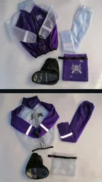 Impermeable Para Niño +zapaton+tula