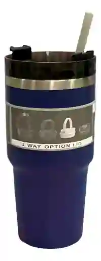 Termo Térmico Sin Agarre 600ml De Acero Inoxidable