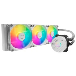 Refrigeración Liquida Cooler Master Ml360 Core Argb Blanca