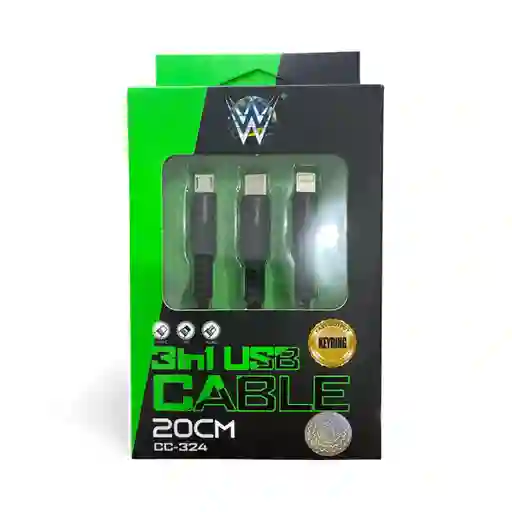 Usb Cable 3en1