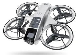 Drone K200 Max 4k Con Cámara Hd Control Con Pantalla Luces Rgb Estuche