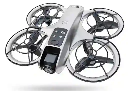 Drone K200 Max 4k Con Cámara Hd Control Con Pantalla Luces Rgb Estuche