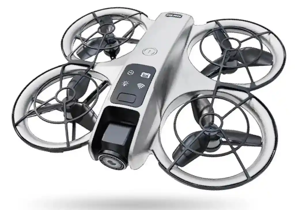Drone K200 Max 4k Con Cámara Hd Control Con Pantalla Luces Rgb Estuche