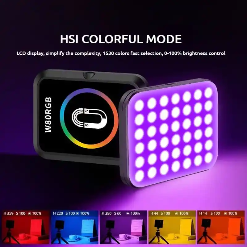 Luz Led De Relleno Rgb De Video Selfie Con Magsafe