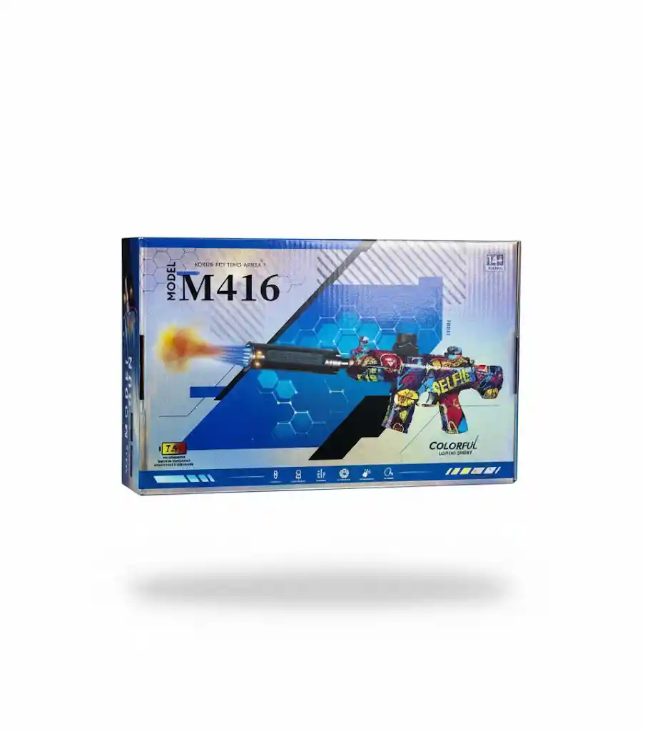 Pistola Hidrogel M416 218b