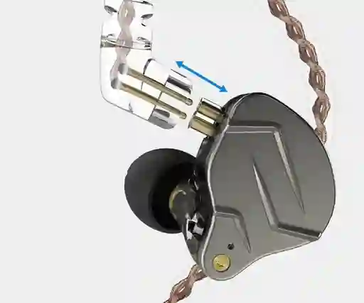 Audifonos Kz Zsn Pro Gris Monitores In Ears