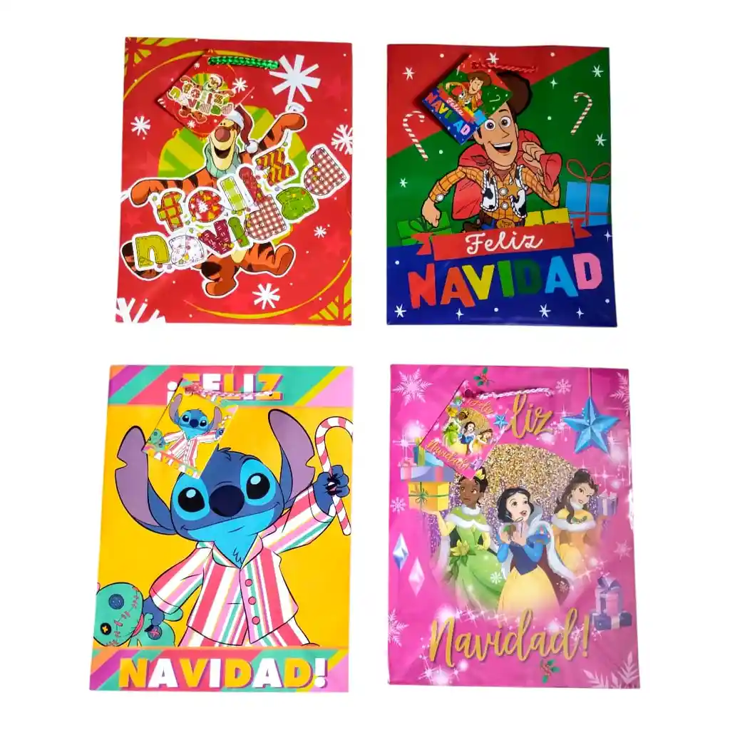 Bolsa Regalo De Navidad Mickey 18cm*23cm M Primavera