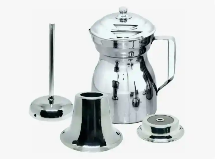 Olleta Chocolatera 2 Litros Acero Quirúrgico Accesorios