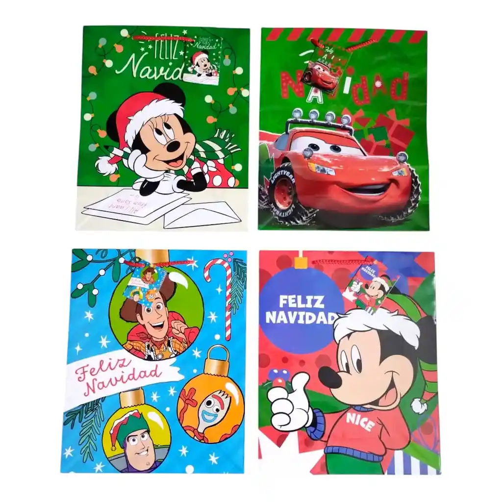 Bolsa Regalo De Navidad Mickey 32cm*26cm L Primavera