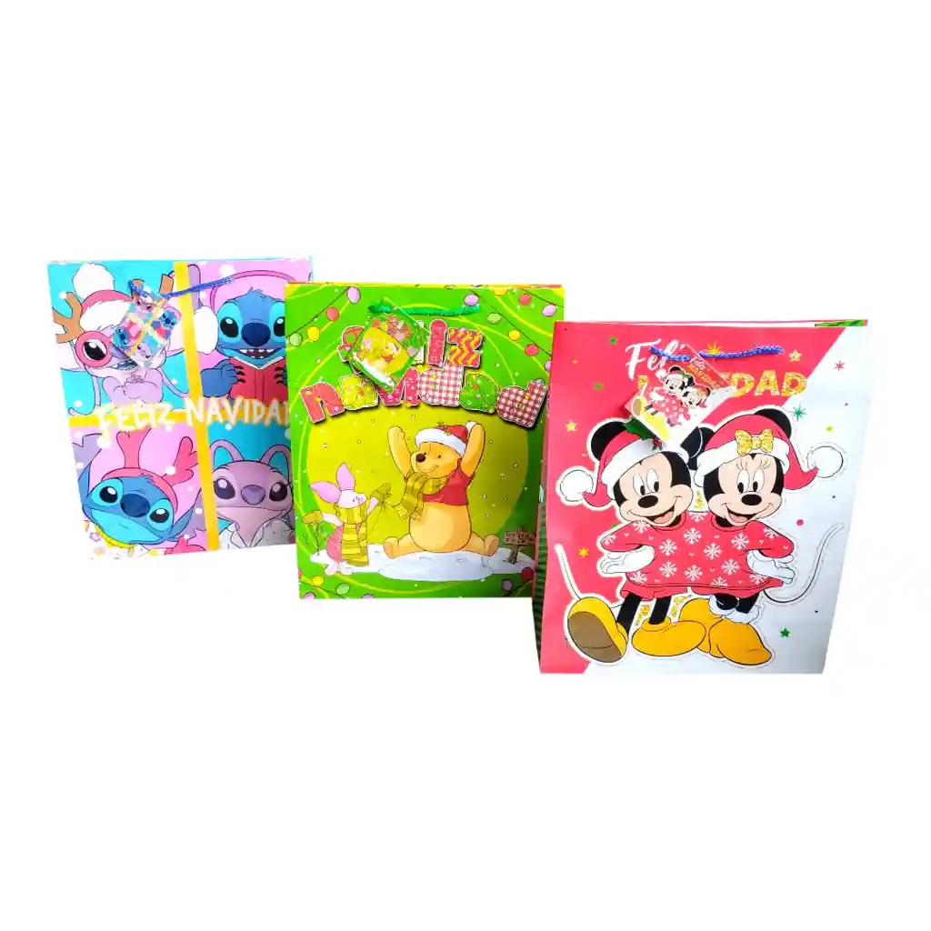 Bolsa Regalo De Navidad Mickey 32cm*26cm L Primavera