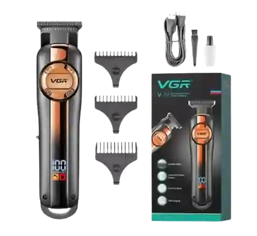 Máquina Patillera Trimmer Corta Pelo Vgr V-941