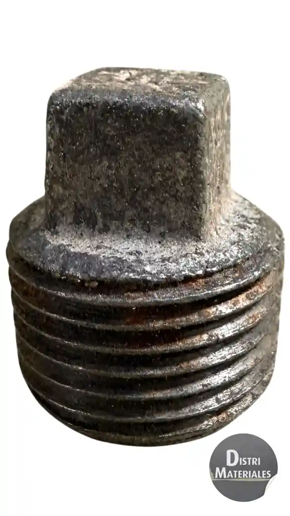 Tapon Macho 3/4" Galvanizado