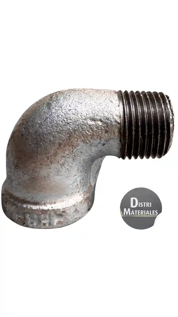 Codo Calle 1/2" Galvanizado
