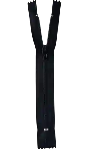 Manualidades Cierre De Cremallera Negro 15 Cm