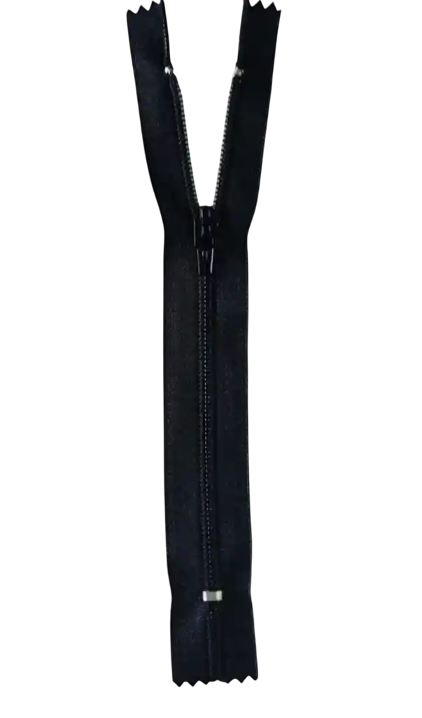 Manualidades Cierre De Cremallera Negro 20 Cm