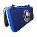 Estuche De Viaje Rígido Diseño Toad Azul Compatible Con Switch 2