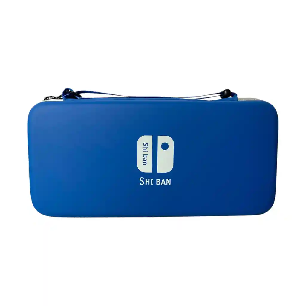 Estuche De Viaje Rígido Diseño Toad Azul Compatible Con Switch 2