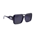 Gafas De Sol Lens Luxe Amelia – Negro Pulido | Polarizadas Uv400 | Cuadradas | mujer