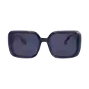 Gafas De Sol Lens Luxe Amelia – Negro Pulido | Polarizadas Uv400 | Cuadradas | mujer