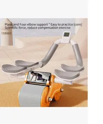 Rueda Ejercicio Abdominal Doble Soporte Celular Fitnes Gym