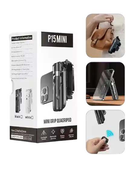 Mini Trípode Selfie Portátil P15 Mini