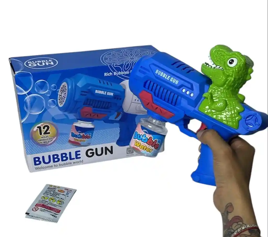 Pistola De Burbujas Juguete