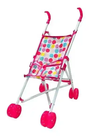 Juguete Cochecito Coche Plegable Para Muñecas, Accesorios Para Jugar A Las Muñecas