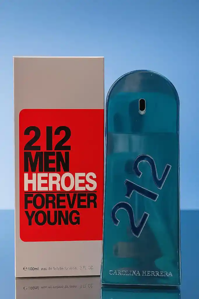 💙🔥 212 Men Heroes Forever Young – Carolina Herrera ✨🛴