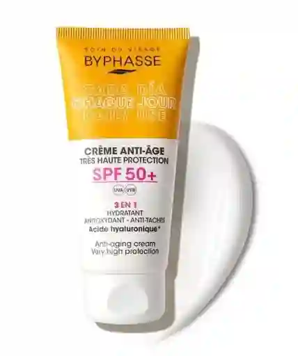 Crema Facial Spf 50 Byphasse. 50ml.