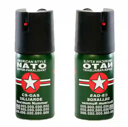 Gas Pimienta Otan Nato Spray 40ml Defensa Personal Made In Alemania-berlín