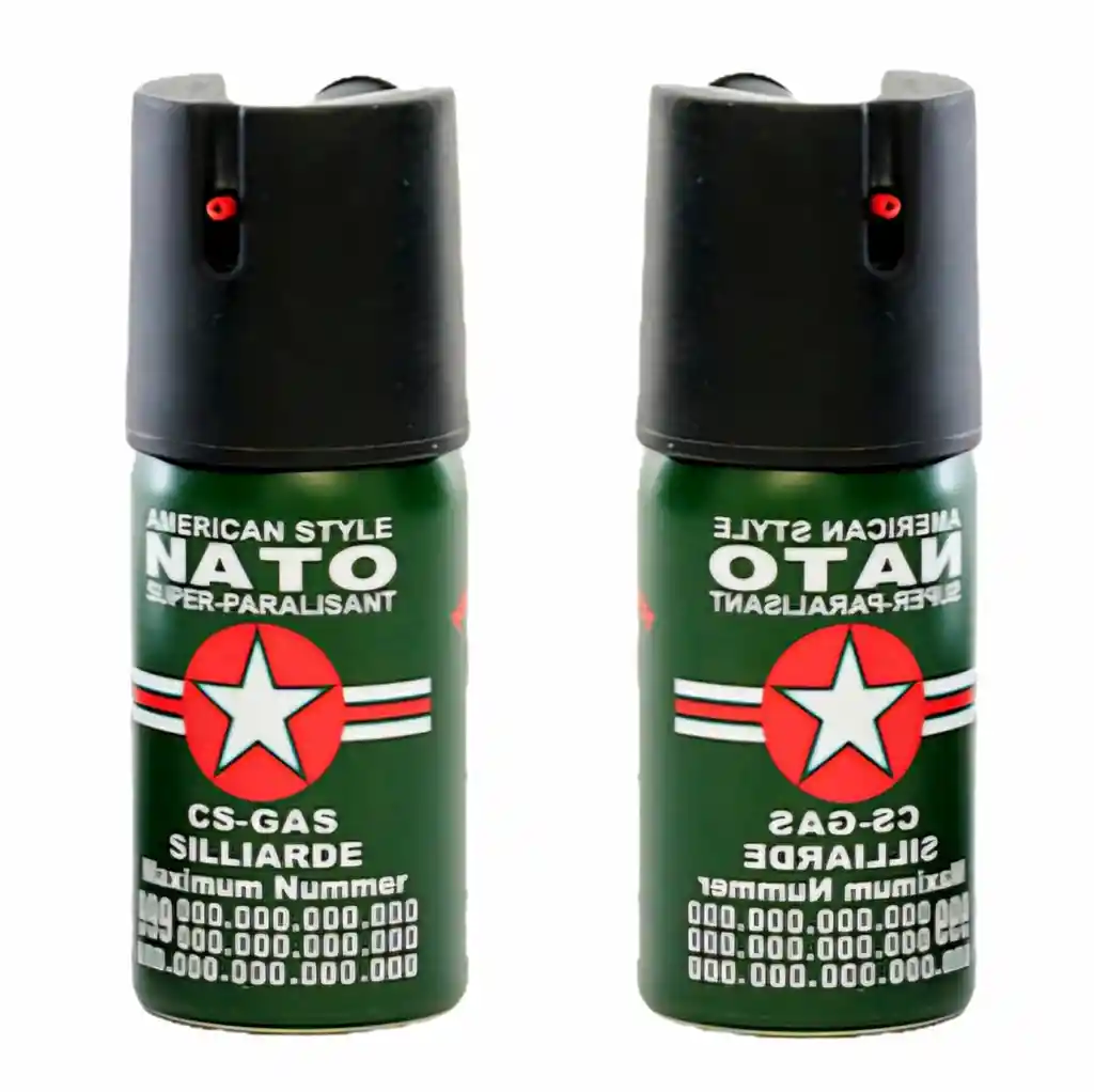 Gas Pimienta Otan Nato Spray 40ml Defensa Personal Made In Alemania-berlín