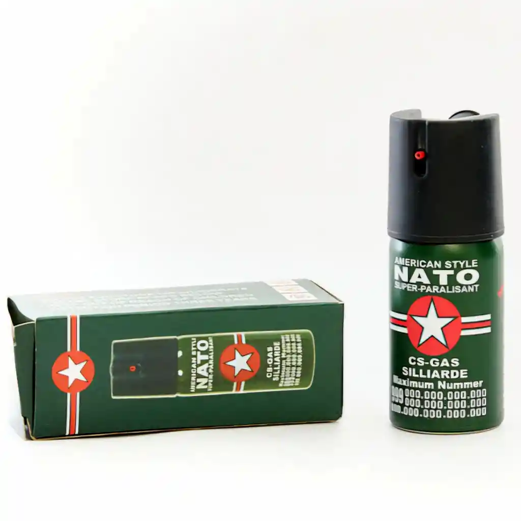Gas Pimienta Otan Nato Spray 40ml Defensa Personal Made In Alemania-berlín