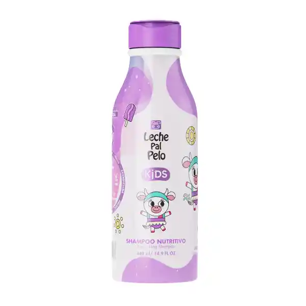 Leche Pal Pelo Shampoo Nutritivo Niñas X 440ml