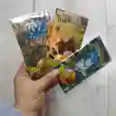 3 Sobres De Cartas Dragon Ball Brillantes (total 24 Cartas)