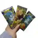 3 Sobres De Cartas Dragon Ball Brillantes (total 24 Cartas)