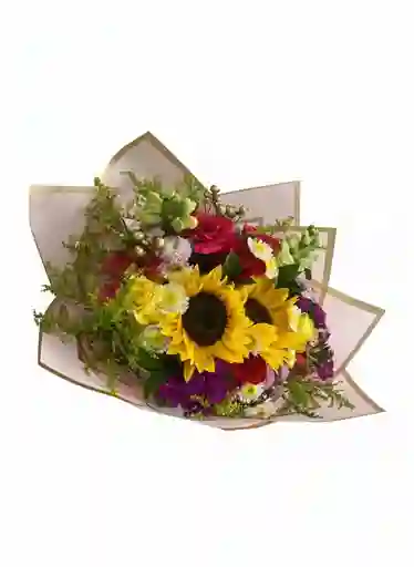 Buqueth Variados Con Girazoles