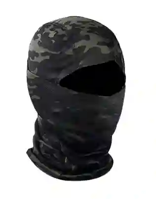 Pasamontañas Camuflajeado Adecuado Para Uso Diario