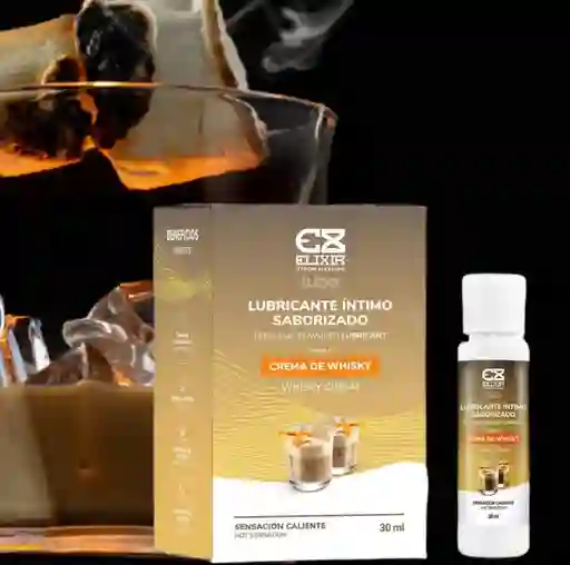 Lubricante Crema De Whisky Elixir De 30ml