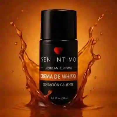 Lubricante Crema De Whisky Caliente Sen Intimo De 30ml