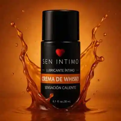 Lubricante Crema De Whisky Caliente Sen Intimo De 30ml