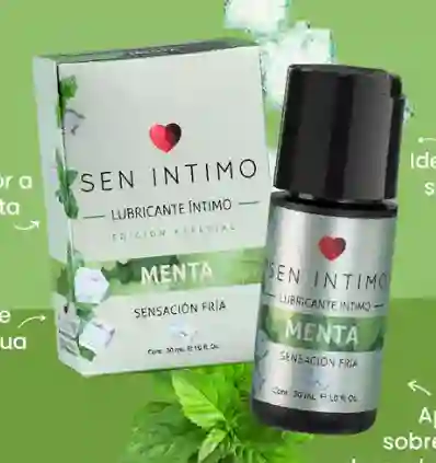 Lubricante Frio Menta Sen Intimo De 30ml