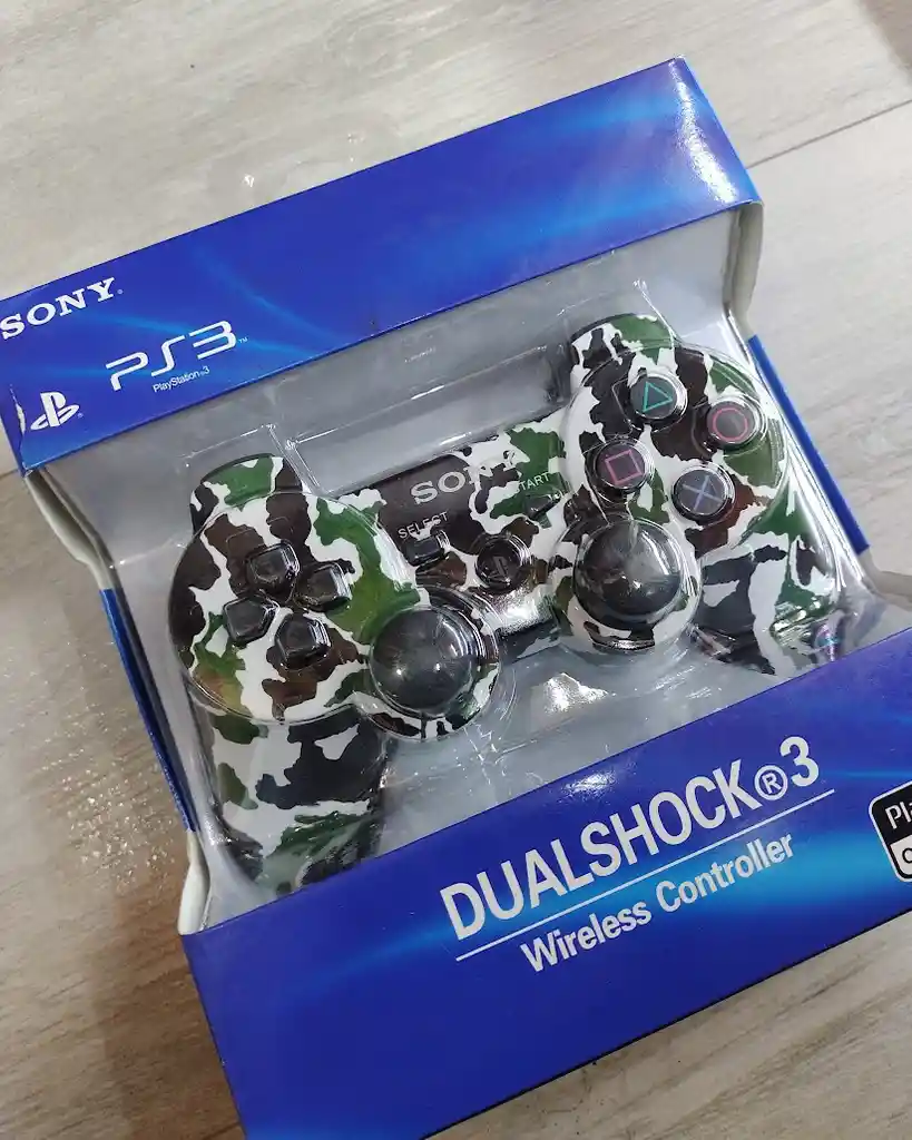 Control Mando Para Playstation 3 Dualshock 3 Verde Camuflado Sony