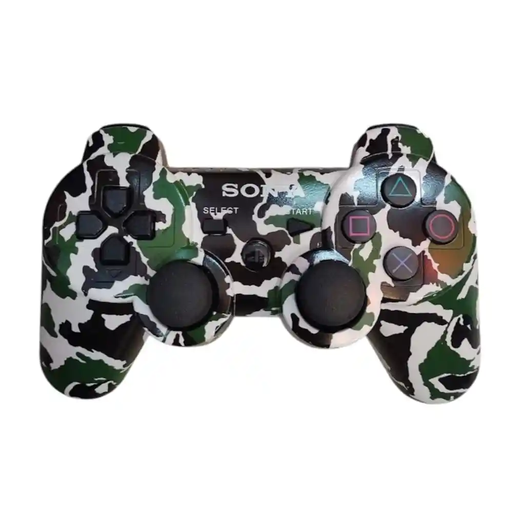Control Mando Para Playstation 3 Dualshock 3 Verde Camuflado Sony