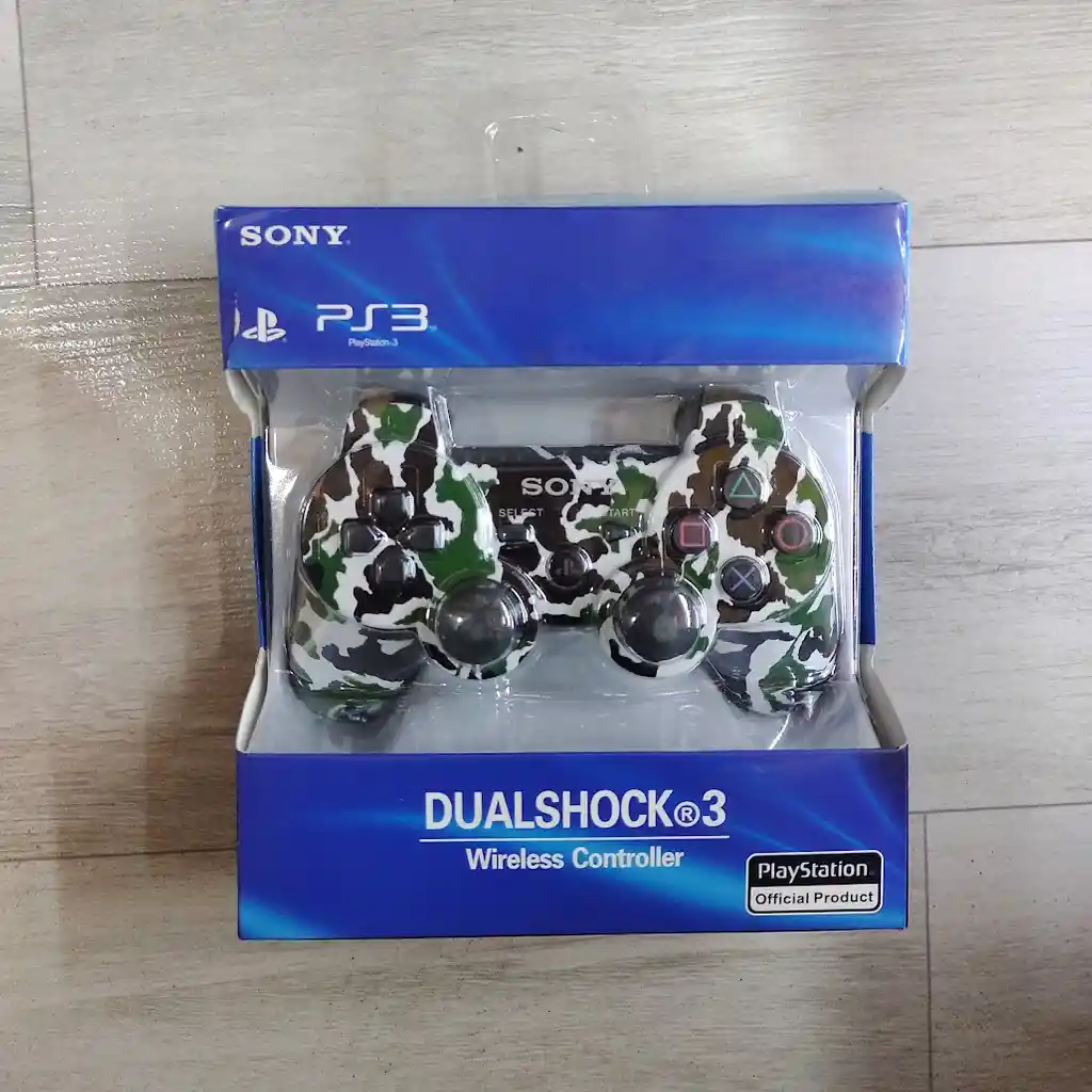Control Mando Para Playstation 3 Dualshock 3 Verde Camuflado Sony