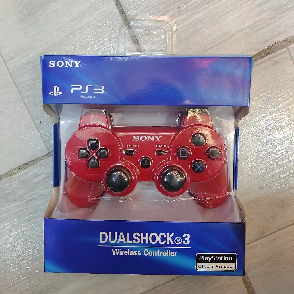 Control Mando Para Playstation 3 Dualshock 3 Rojo Sony
