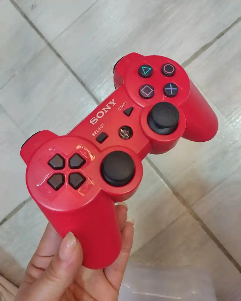 Control Mando Para Playstation 3 Dualshock 3 Rojo Sony