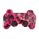Control Mando Para Playstation 3 Dualshock 3 Rojo Con Rayos Sony