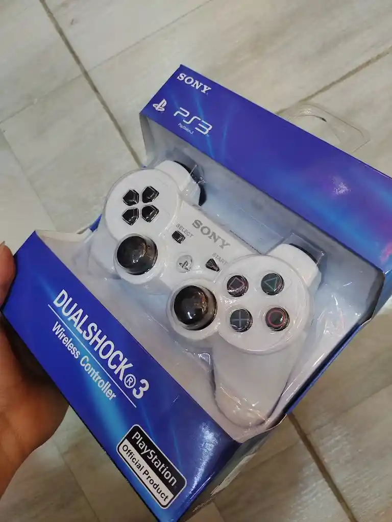 Control Mando Para Playstation 3 Dualshock 3 Blanco Sony