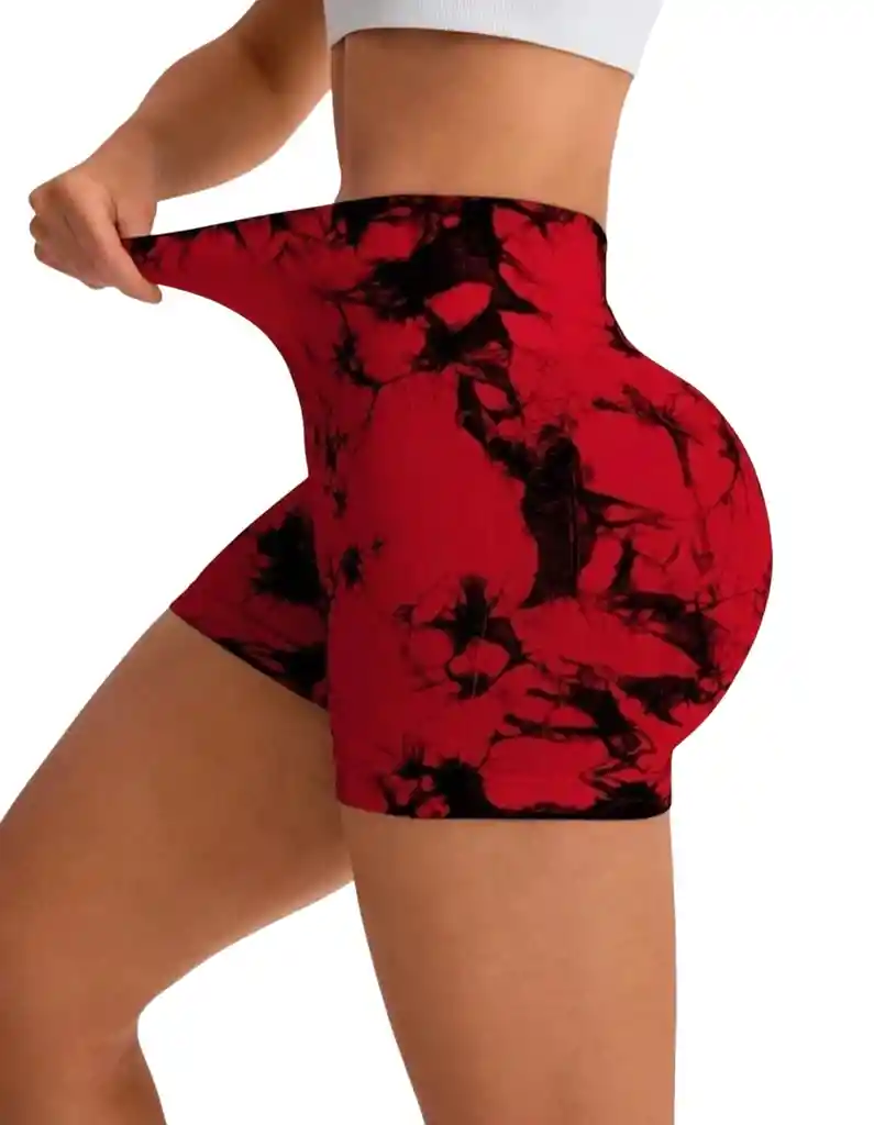 Shorts Push Up Tye Dye Talla Unica
