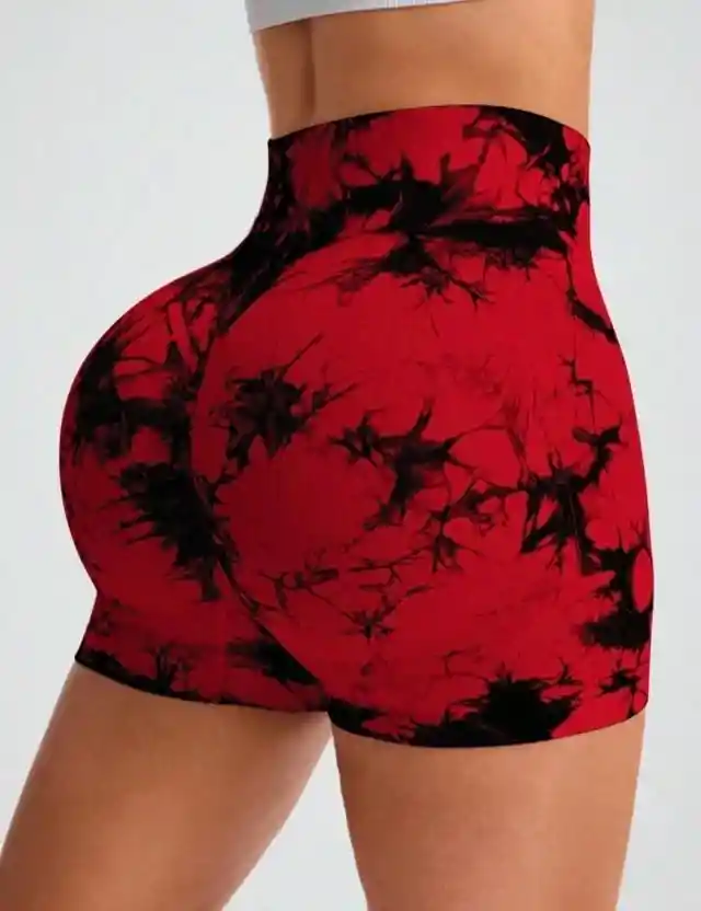 Shorts Push Up Tye Dye Talla Unica